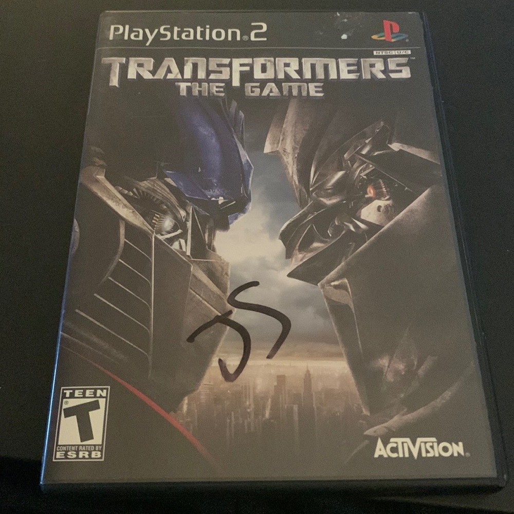 Used Transformers The Game for PS2
